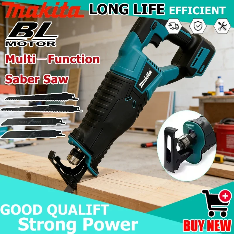 Reciprocating Saw Cordless - Piła szablasta bezszczotkowa Makita, przenośna piła