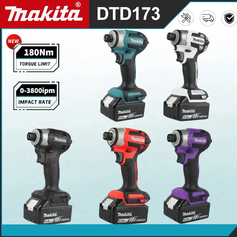 Power Tools Impact - Makita DTD173 18V LXT Akumulatorowy bezszczotkowy