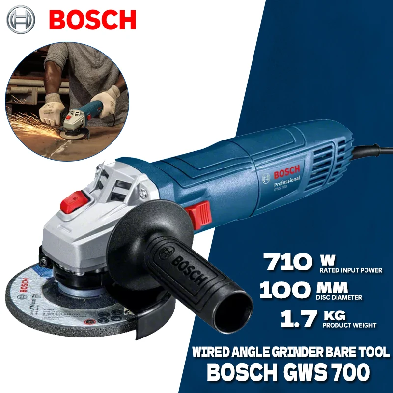 Power Tools Bosch - Szlifierka kątowa przewodowa BOSCH GWS 700