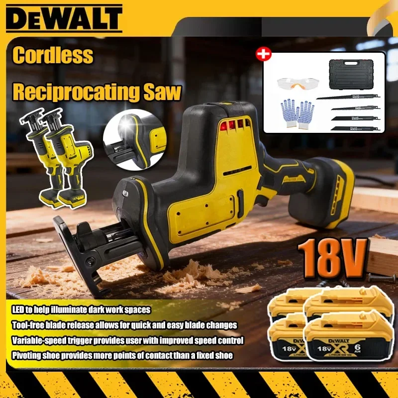 Reciprocating Saw Cordless - Piła szablasta akumulatorowa DEWALT, bezszczotkowa, z