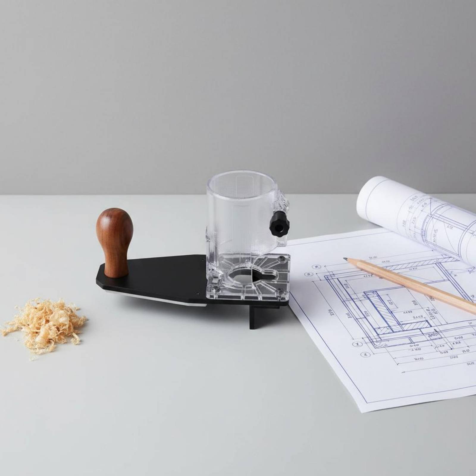Router Trim Base - Podstawa frezarki do obróbki krawędzi, stabilna,