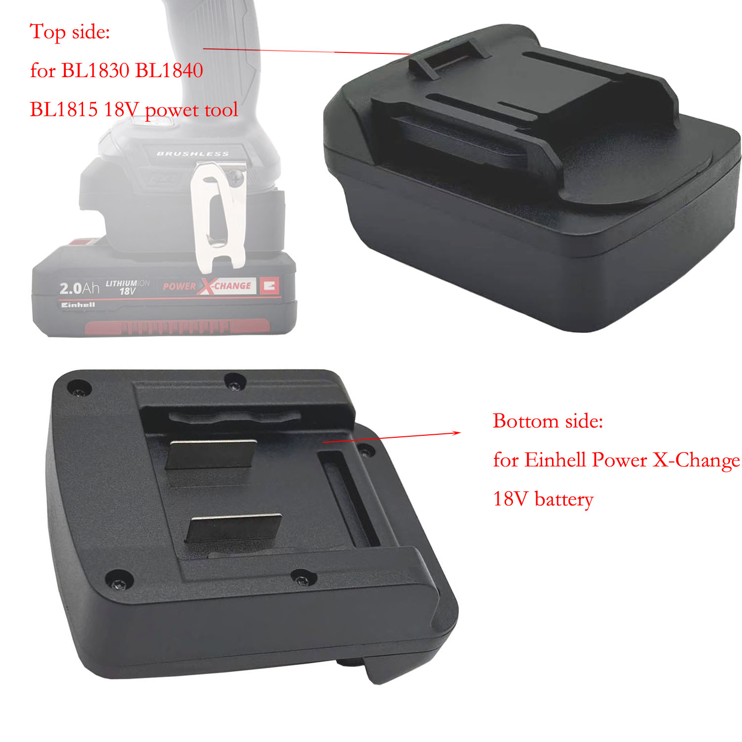 Power Xchange Tools - Adapter konwerter baterii do Einhell Power