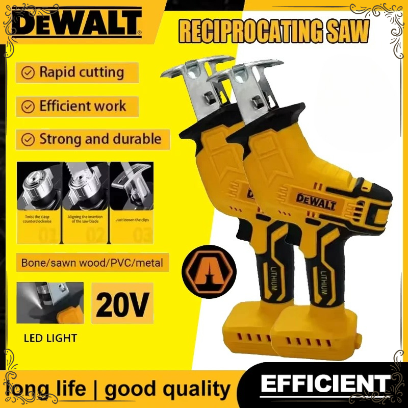 Reciprocating Saw Cordless - Piła szablasta bezszczotkowa Dewalt 2800RPM, piła