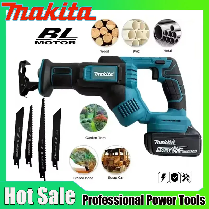 Reciprocating Saw Cordless - Piła szablasta akumulatorowa Makita do cięcia