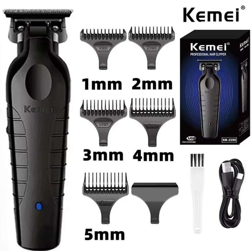 Router Trim Base - Kemei 2299 Bezprzewodowy Trymer do Włosów