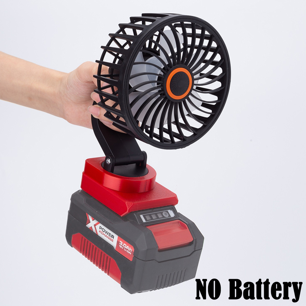 Power Xchange Tools - Przenośny wentylator warsztatowy do akumulatorów litowych