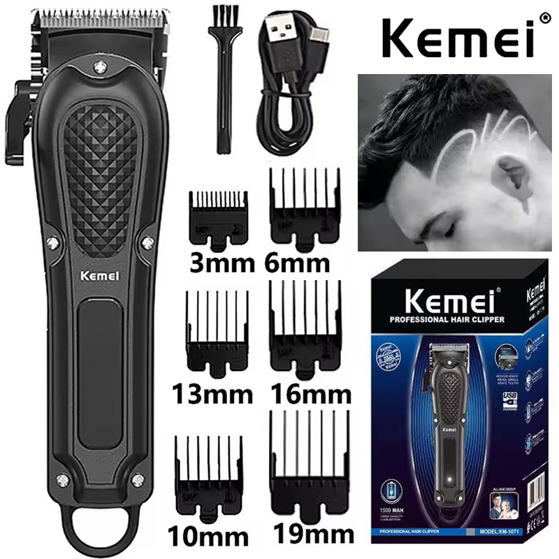 Power Xchange Tools - Kemei KM-1071 Elektryczna Maszynka do Włosów,