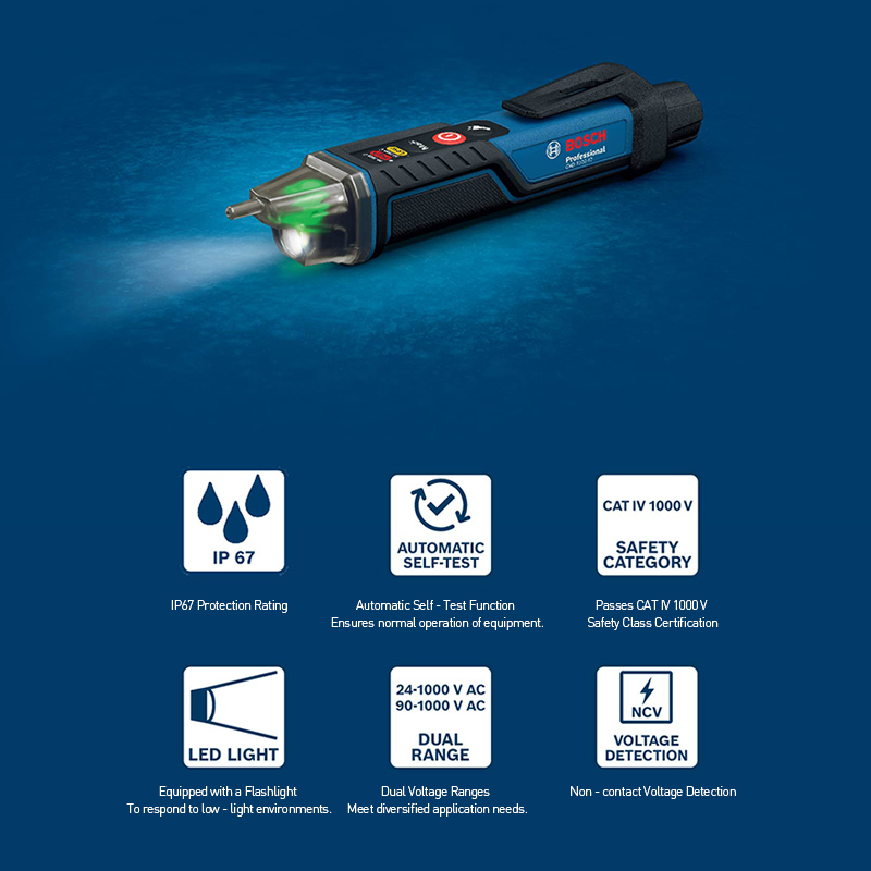 Tester napięcia BOSCH PRO GVD  – Power Tools Bosch recenzja i cena