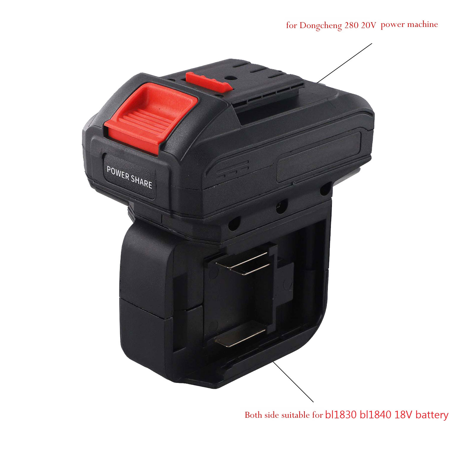 Adapter konwerter baterii do D – Power Tools Dongcheng recenzja i cena