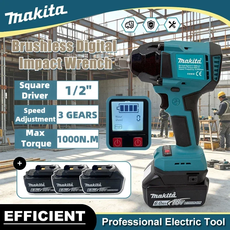 Klucz udarowy elektryczny bezs – Power Tools Impact recenzja i cena