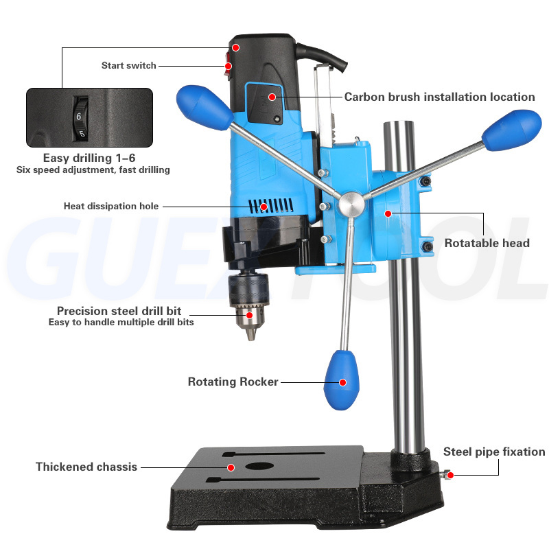 Wiertarka stołowa z cyfrowym w – Power Tools Diy recenzja i cena
