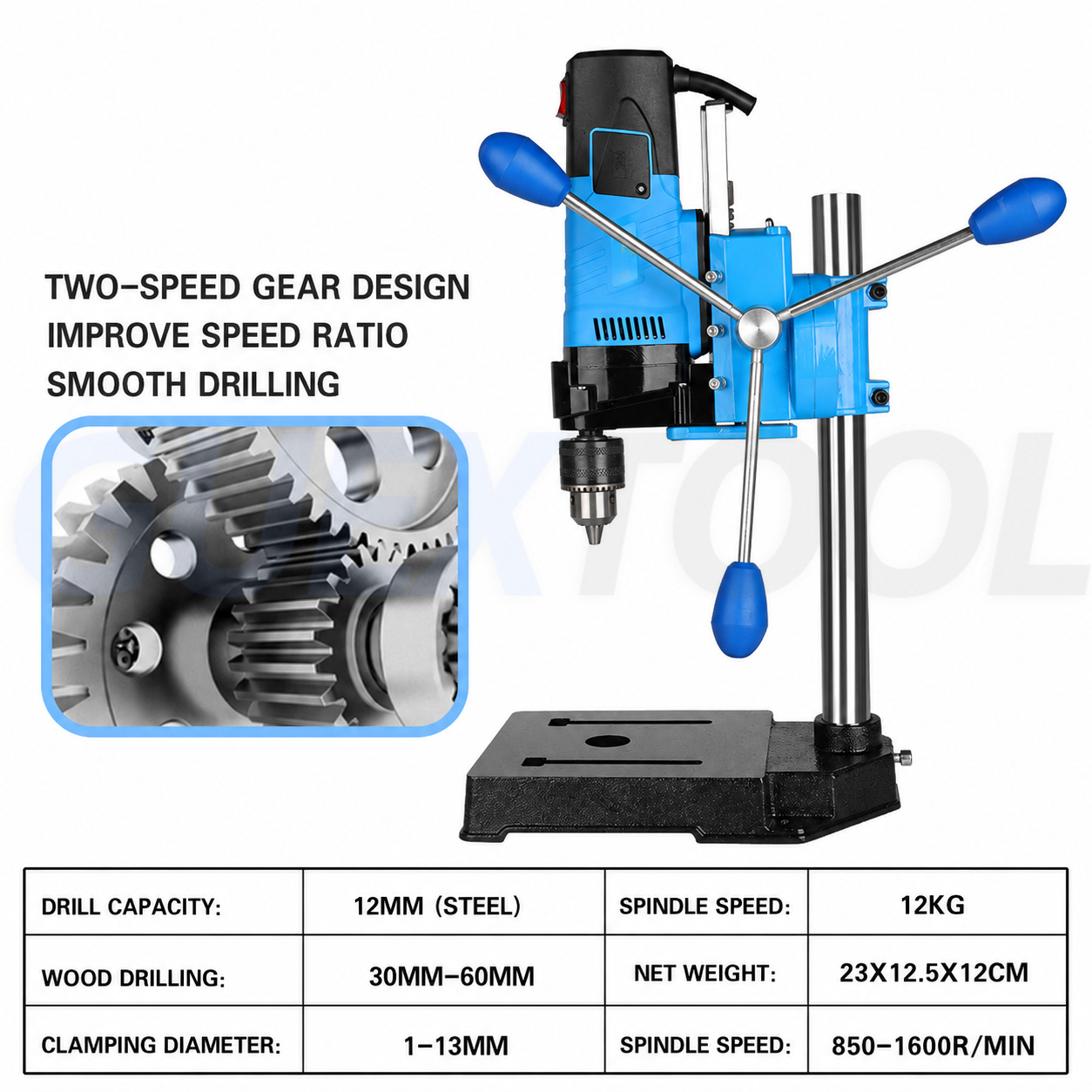 Wiertarka stołowa z cyfrowym w – Power Tools Diy recenzja i cena