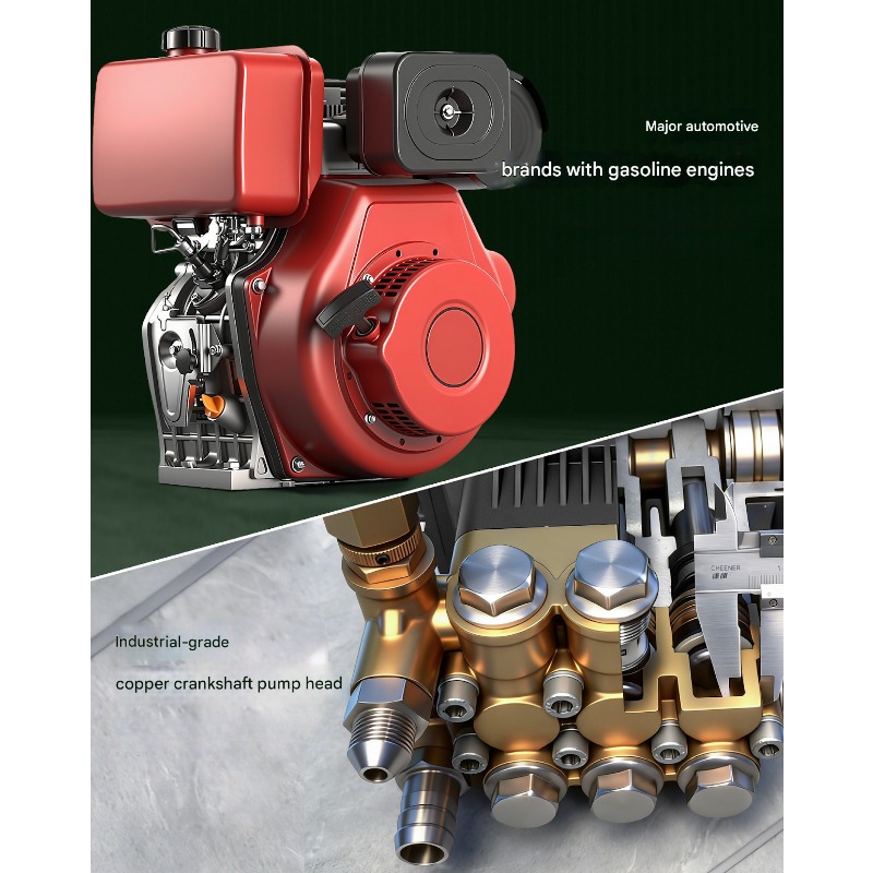 Profesjonalna, spalinowa myjka – Power Tools And Engineering recenzja i cena