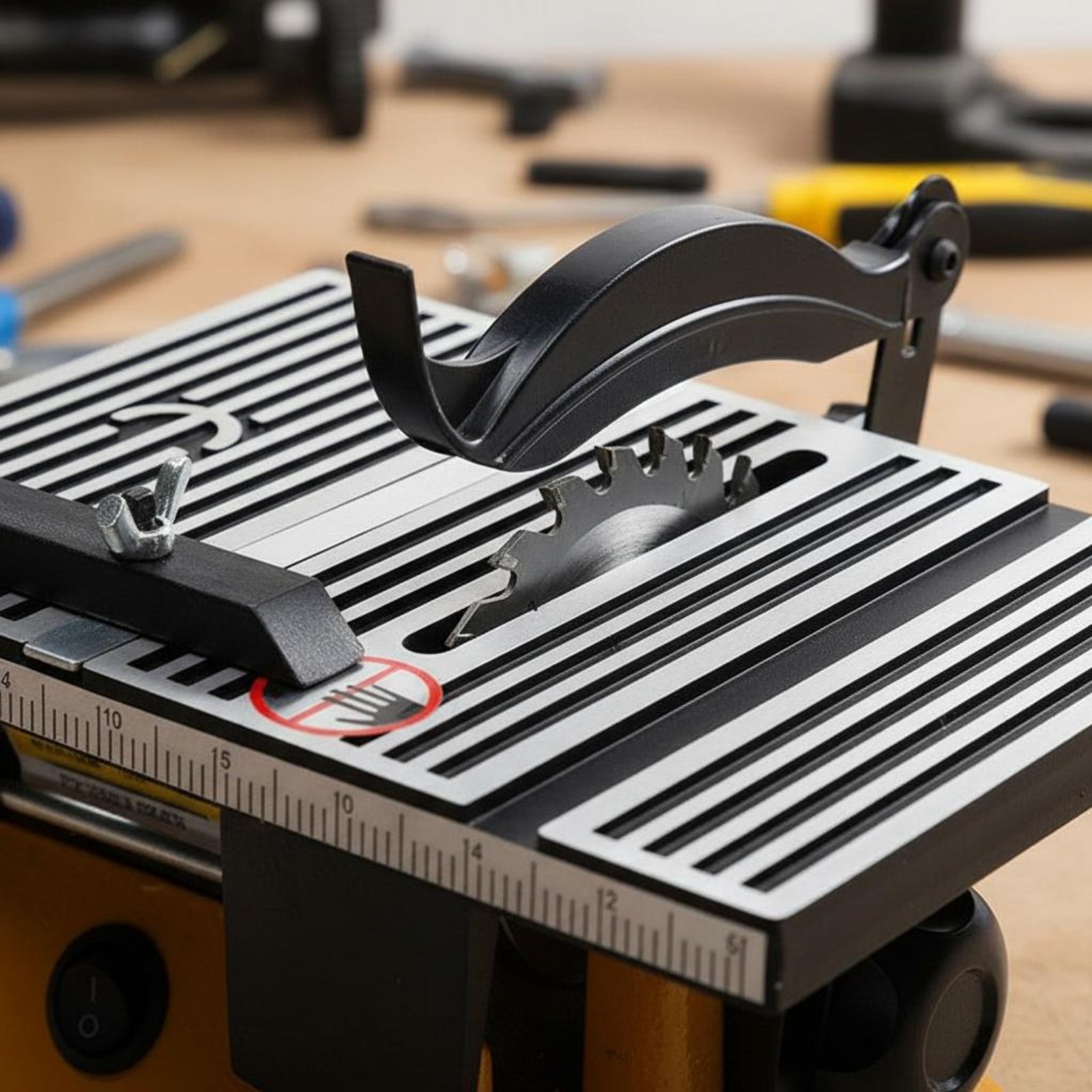 Mini piła stołowa przenośna, m – Power Tools Diy recenzja i cena